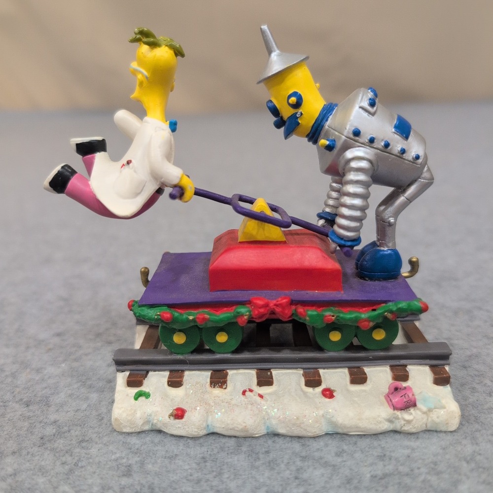 The Simpsons Christmas Express Frink Laboratories Sculpture 2003 Hamilton 1803 - Picture 4 of 6